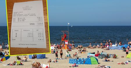 Poszedł z żoną do restauracji w Mielnie. Zaskakujący paragon