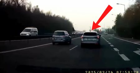 Przyłapany na obwodnicy Trójmiasta. Nagranie niesie się po sieci