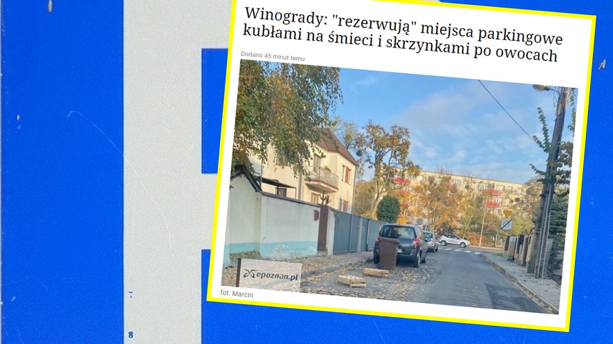 Nietypowa praktyka parkingowa w Poznaniu