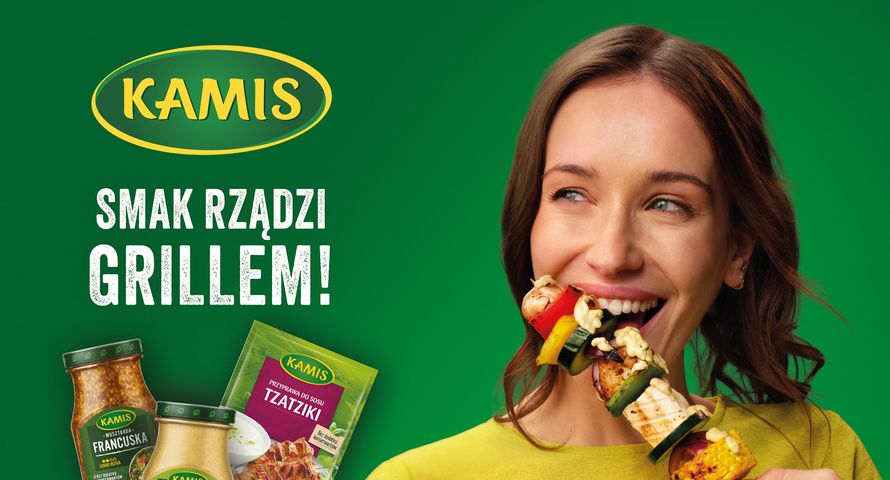 "Dokładnie Taki Smak". Tym razem Kamis promuje produkty na grilla