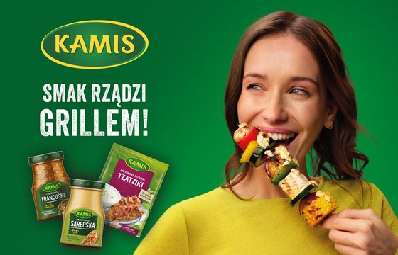 "Dokładnie Taki Smak". Tym razem Kamis promuje produkty na grilla