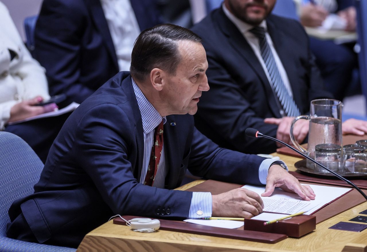 Radosław Sikorski na forum ONZ. Ostrzegł Rosję