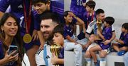 Leo Messi triumfuje z żoną i synami po pokonaniu Francuzów (ZDJĘCIA)