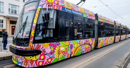 Wiosna przyjechała do nas tramwajem [fotorelacja]