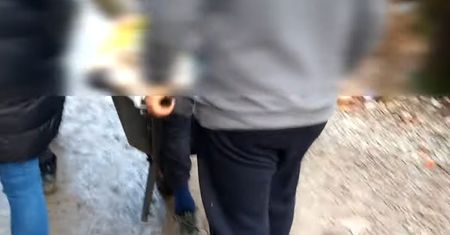 Pijanego zwieźli z gór taczką. "Patoturystyka podhalańska". Nagranie