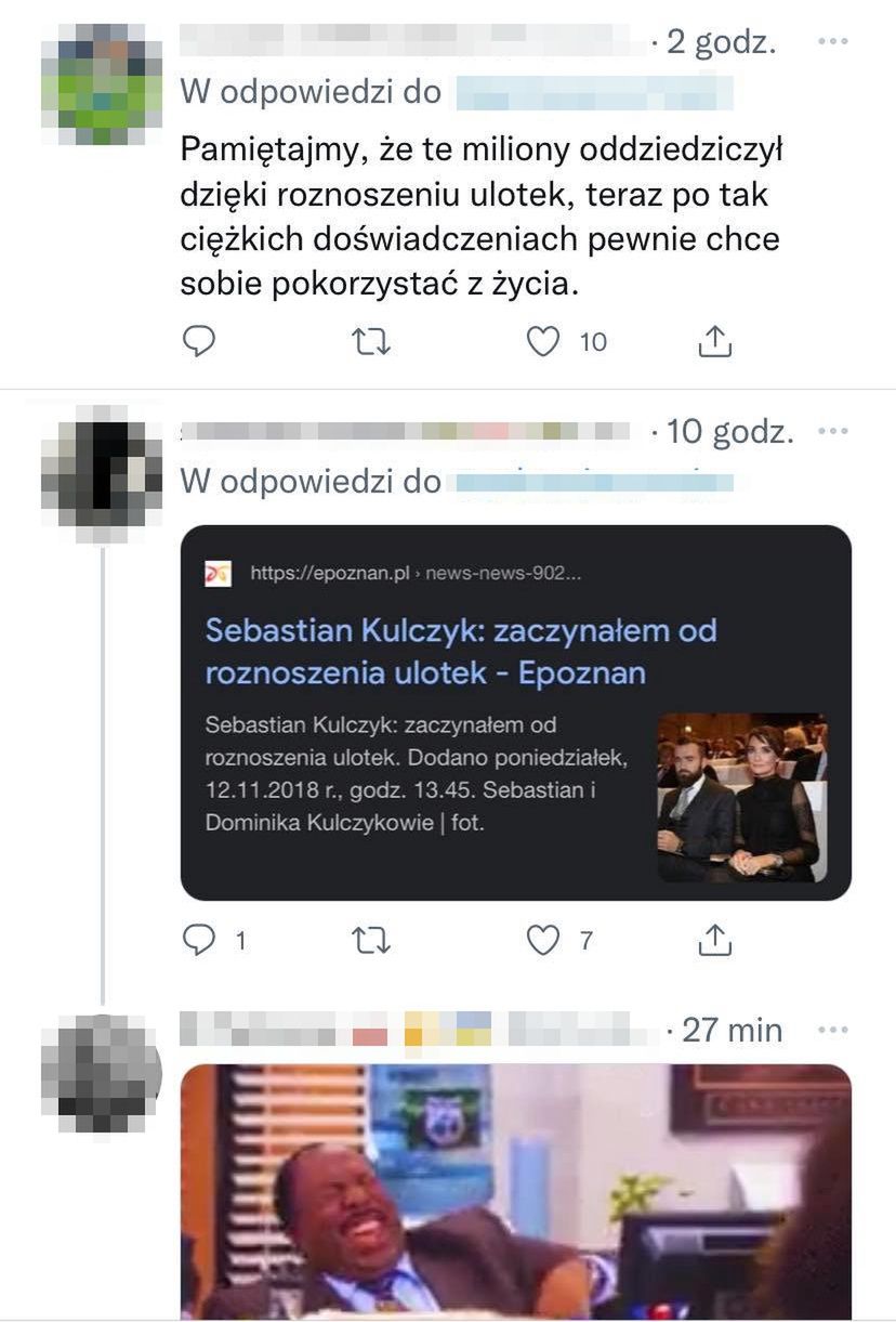 Wpisy internautów na temat Sebastiana Kulczyka