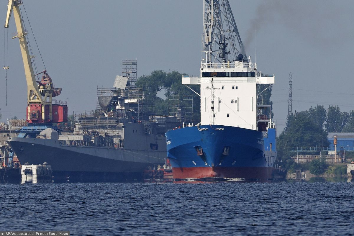 Rosyjski statek towarowy, zdjęcie poglądowe
