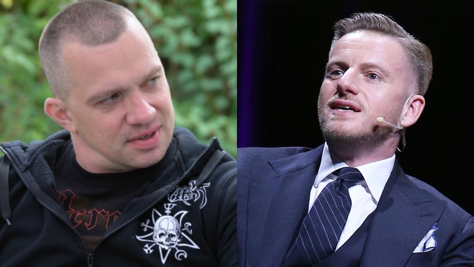 Łukasz Orbitowski i Szczepan Twardoch
