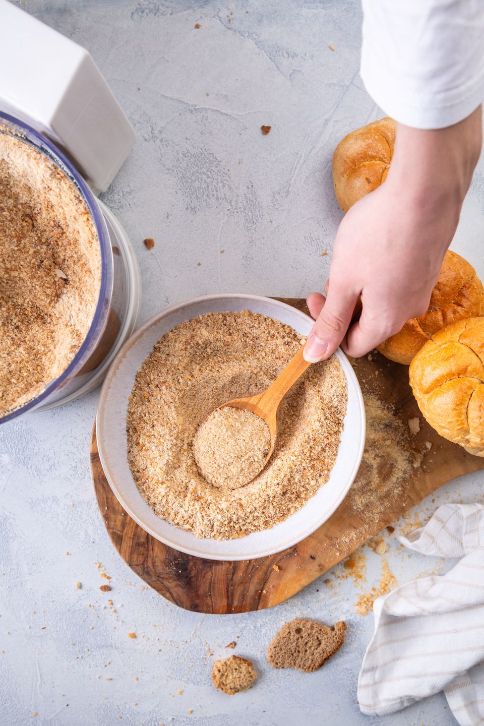 Making homemade panko and breadcrumbs from leftover bread and buns, zero waste concept
reuse, pile, food waste, zero, flour, above, recycle, panko, natural, bakery, old, dry, brown, fried, cereal, closeup, background, baked, ground, breakfast, object, cut, crispy, snack, roll, recipe, zero waste, leftovers, toasted, crumb, crunchy, wheat, cooking, heap, kitchen, organic, table, bread, ingredient, homemade, cuisine, eating, food, meal, sliced, breadcrumb, healthy, bun, fresh, breaded, reuse, pile, food waste, zero, flour, above, recycle, panko, natural, bakery, old, dry, brown, fried, cereal, closeup, background, baked, ground, breakfast, object, cut, crispy, snack, roll, recipe, zero waste, leftovers, toasted, crumb, crunchy, wheat, cooking, heap, kitchen, organic, table, bread, ingredient, homemade, cuisine, eating, food, meal, sliced, breadcrumb, healthy, bun, fresh