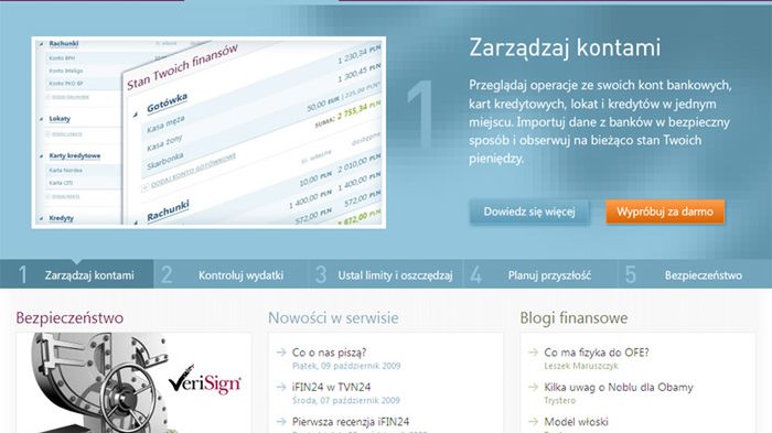 iFIN24.pl - nowa aplikacja do zarządzania finansami 1