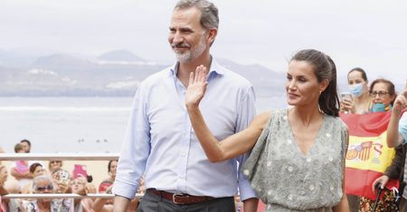 Hiszpańska para królewska odwiedziła Wyspy Kanaryjskie. Królowa Letizia zadała szyku