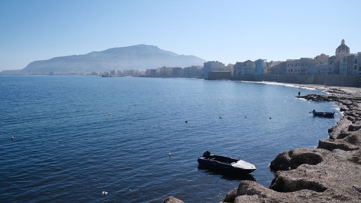 Trapani nad morzem Tyrreńskim (Sycylia)