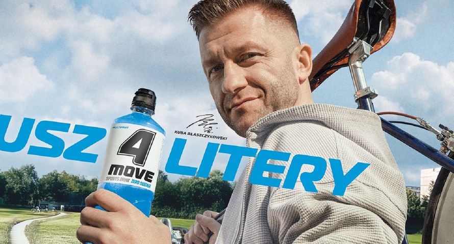 "Rusz 4 litery" – zachęca Kuba Błaszczykowski w reklamie 4Move