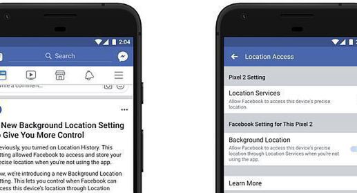 Facebook pozwala użytkownikom Androida na wyłączenie lokalizacji w tle