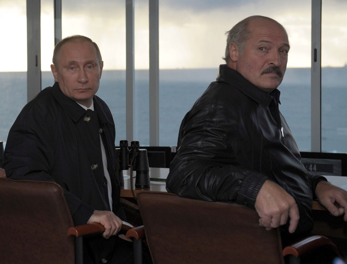 Putin, Łukaszenka