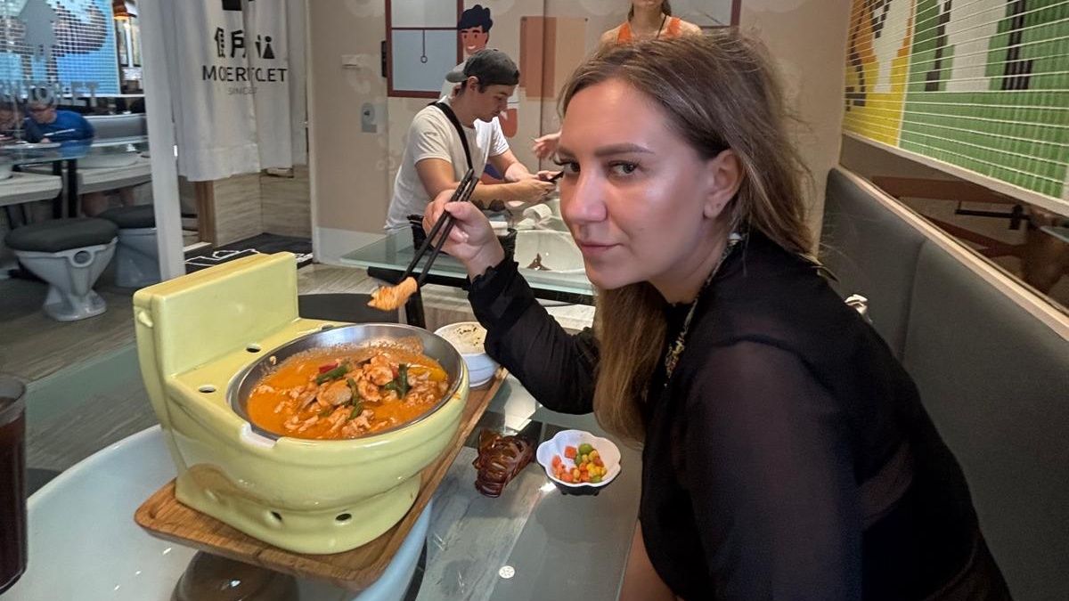 "Toaletowa" restauracja na Tajwanie zrobiła dobre wrażenie