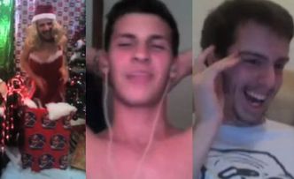 "All I Want for Christmas Is You" na Chatroulette!