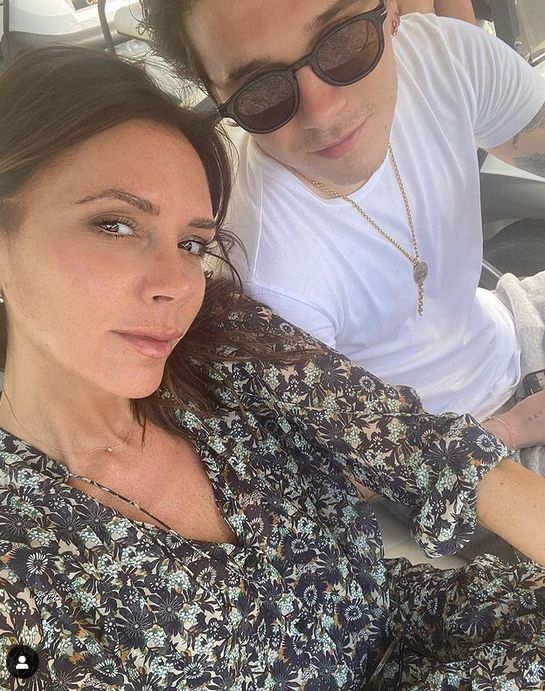 Brooklyn Beckham i Victoria Beckham