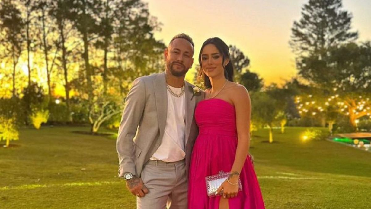 Na zdjęciu: Neymar i Bruna Biancardi