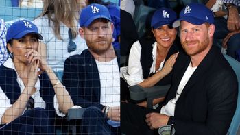 Rozweseleni Meghan Markle i książę Harry wybrali się na mecz. Mają w nosie aferę z księciem Andrzejem?
