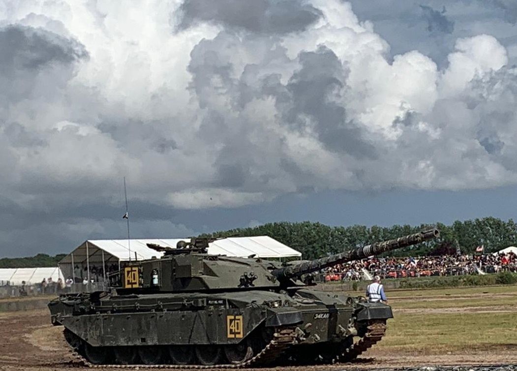 Brytyjski czołg Challenger.