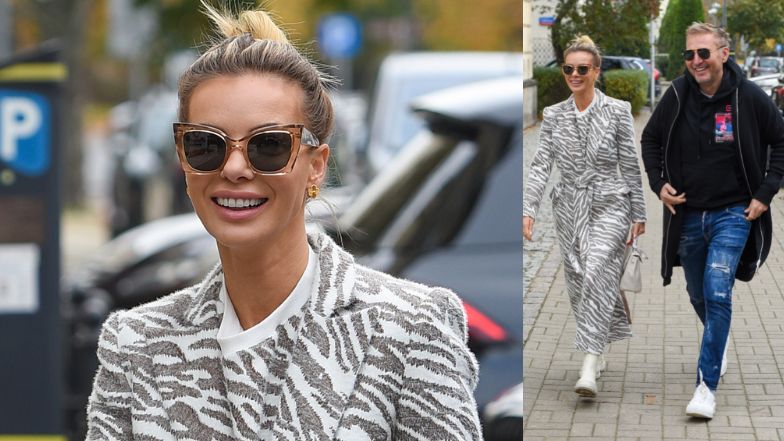 Izabela Janachowska maszeruje na spotkanie z Krzysztofem Gojdziem