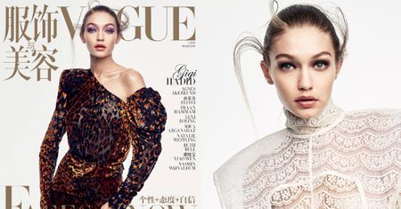 Gigi Hadid na kolejnej okładce "Vogue'a"