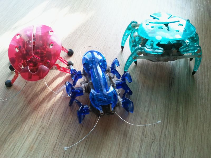 Trzy roborobale HEXBUG - test i konkurs Gadżetomanii [wideo]