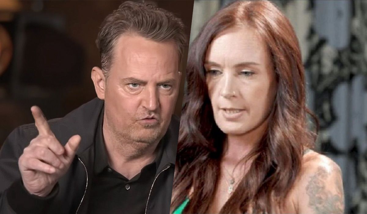 Matthew Perry i Kayti Edwards
