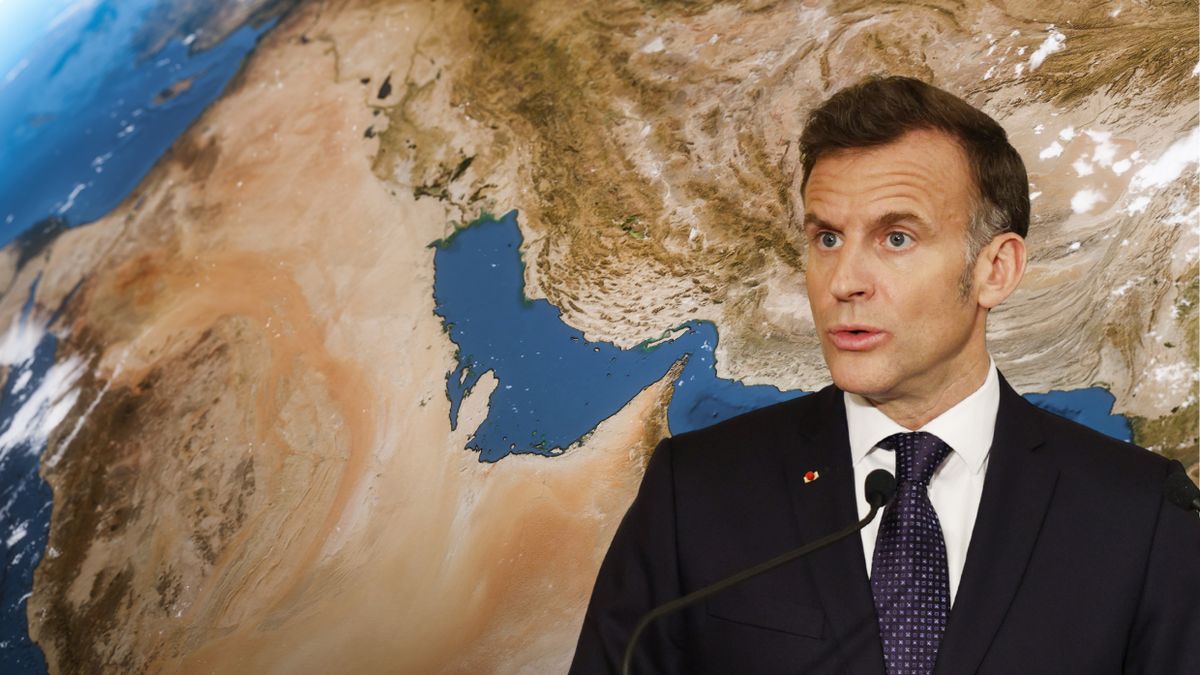 Macron o cieśninie Ormuz