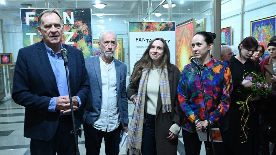 Otwarcie wystawy obrazów Adama Magdziaka