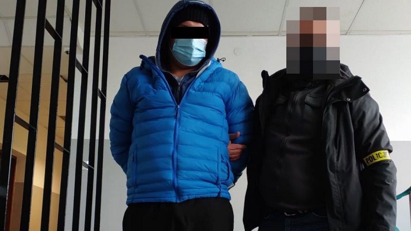 Policjanci zatrzymali 26-latka za zabójstwo mężczyzny z 2016 roku w Rogatce | fot. KWP Lublin