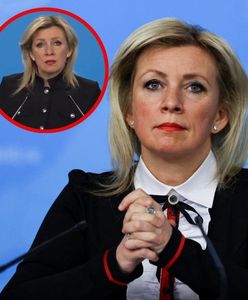 Łzy Zacharowej na konferencji. Zapomniała, że to Rosja jest agresorem