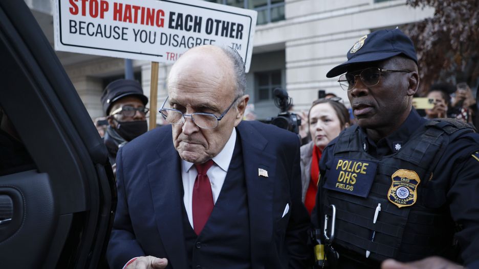 Rudy Giuliani - były burmistrz Nowego Jorku i prawnik Donalda Trumpa