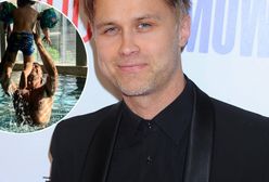 Maciej Zakościelny na wakacjach z synami. Nie wyjechał za granicę