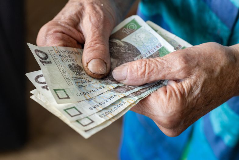 Polish pensioner holds several low-denomination banknotes in her hands, Cost of living of a senior citizen in Poland, Money Polish zloty
Polish pensioner holds several low-denomination banknotes in her hands, Cost of living of a senior citizen in Poland, Money Polish zloty, financial concept
Andrzej Rostek
default, beggary, desperate need