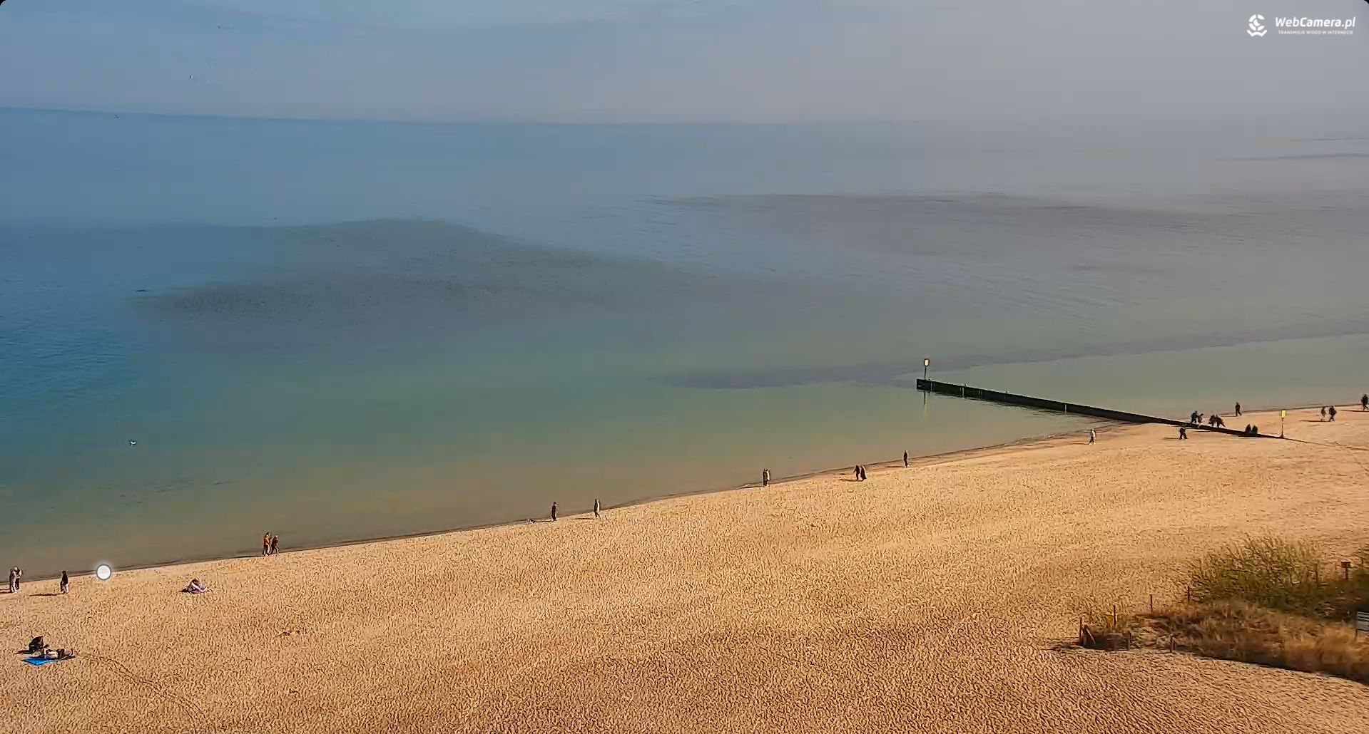 20 kwietnia, 10:25 - widok w Kołobrzegu.