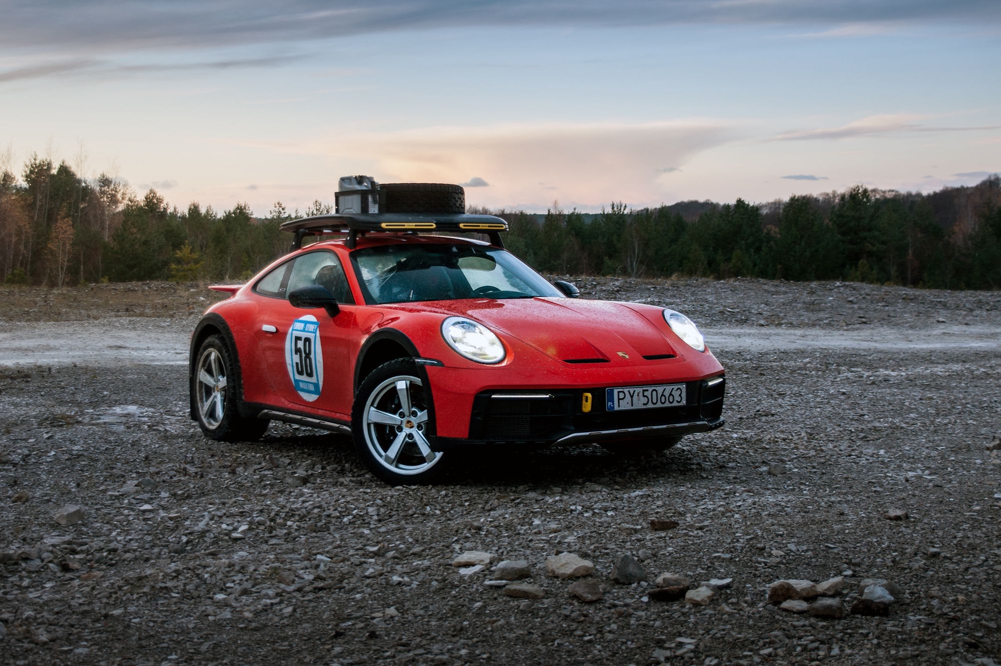 Porsche 911 Dakar RED58 Special