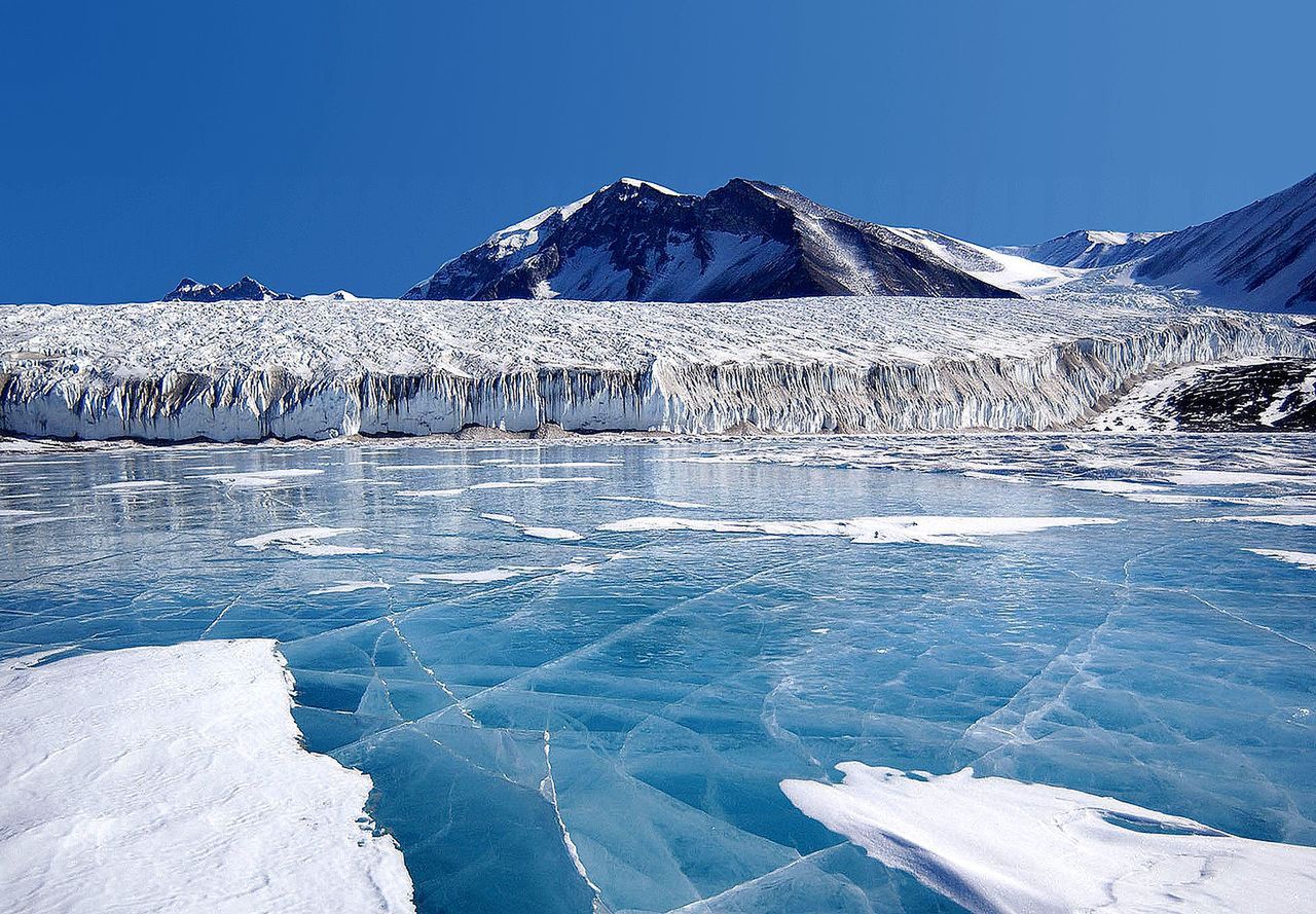 Studying the ice core from Antarctica has allowed for the examination of the pace of climate changes.