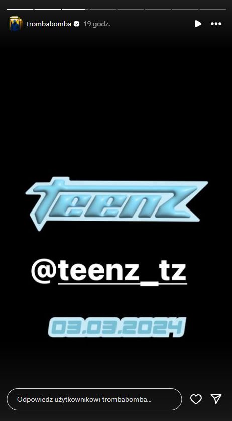 Członkowie nowego Teenz