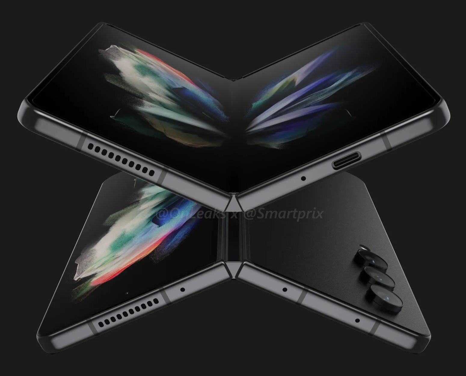 I wszystko jasne. Samsung Galaxy Z Fold 4: wycieka wygląd 4