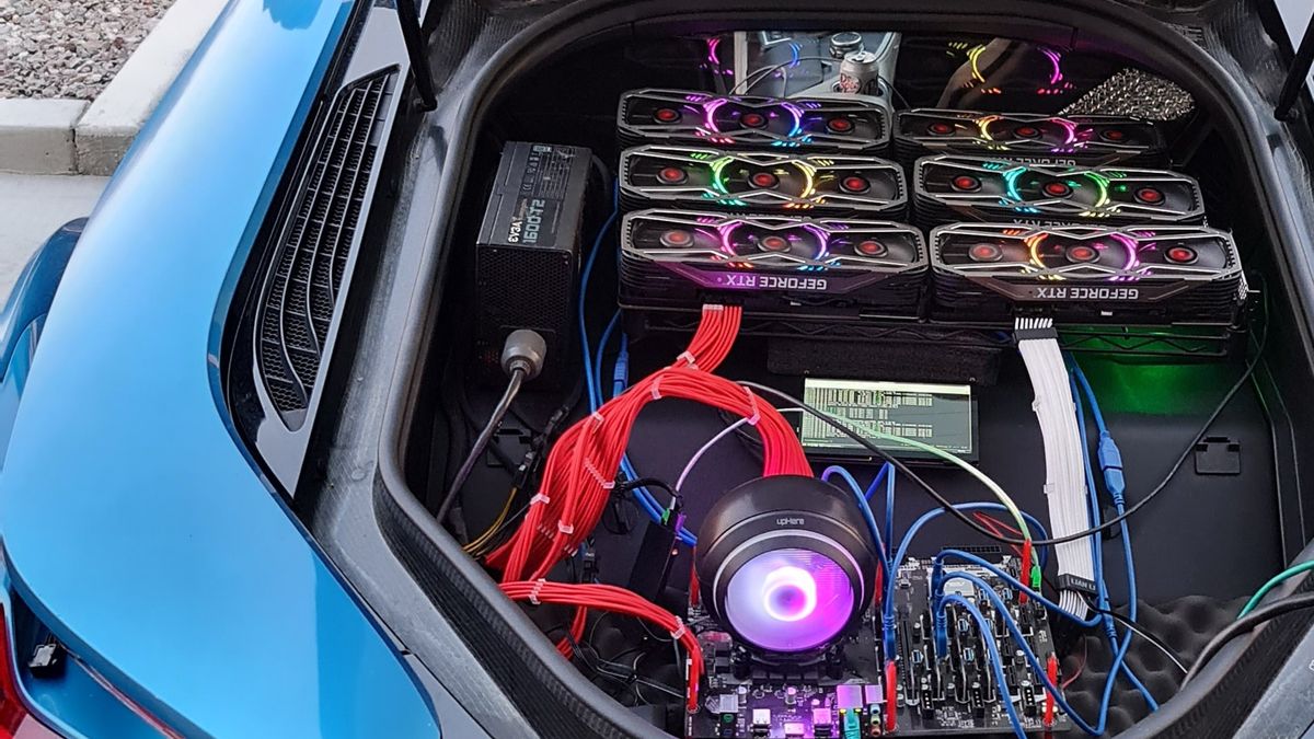 Elektryczne BMW wykorzystane do… kopania kryptowalut 1