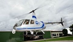 Śmigłowiec TVN lądował awaryjnie, jest mocno uszkodzony