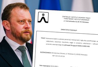 Afera maseczkowa w Ministerstwie Zdrowia. Dotarliśmy do wyników badań sprzętu