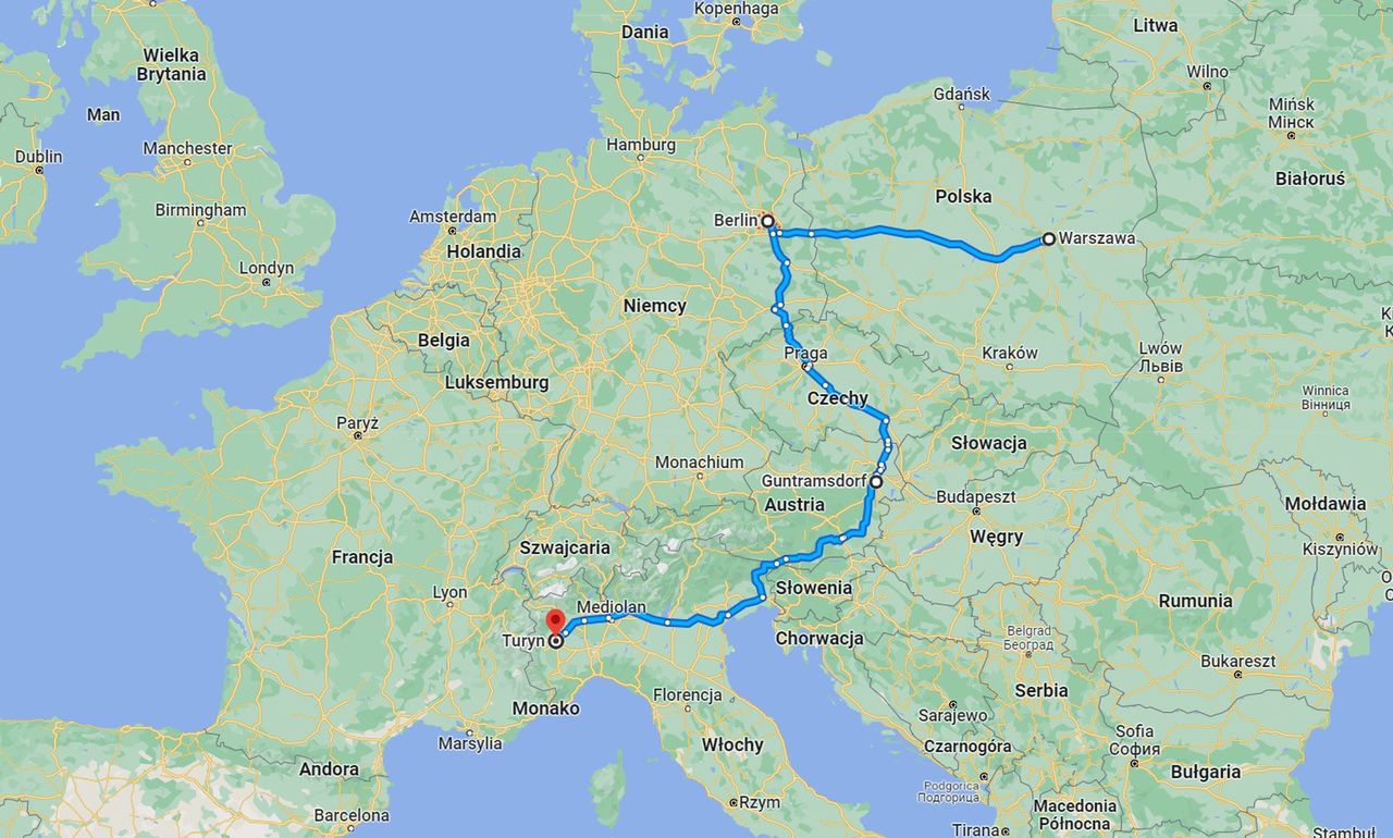 Nawigacja w Google Maps