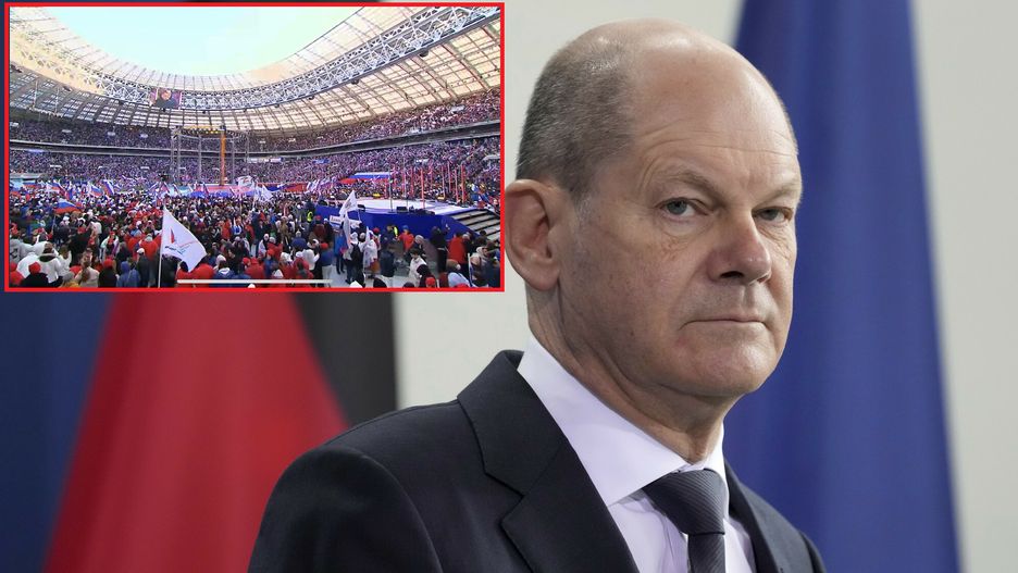 Olaf Scholz próbuje usprawiedliwić Rosjan. Ci popierają Putina