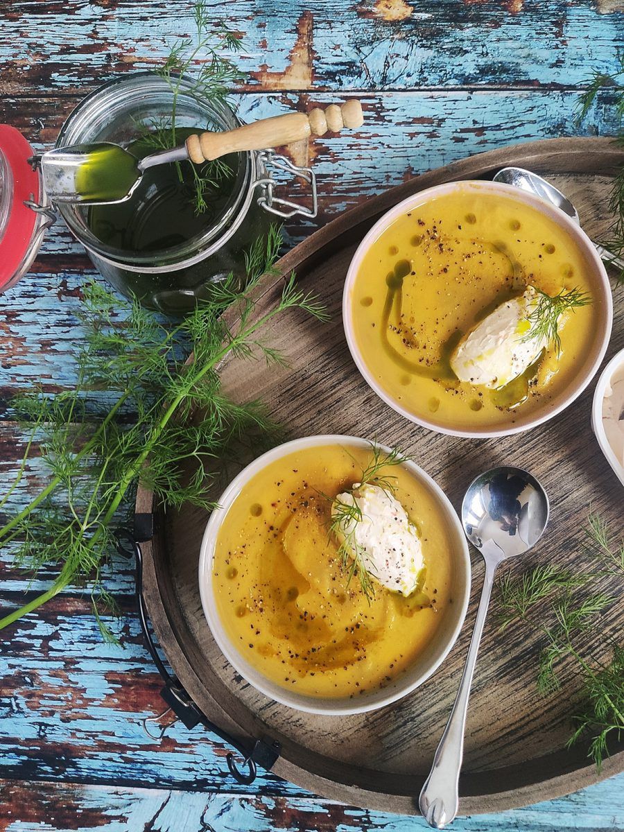 Kremowa zupa z selera naciowego