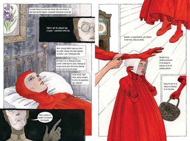 Margaret Atwood, Renee Nault, "Opowieść Podręcznej", wydawnictwo Jaguar 2021.