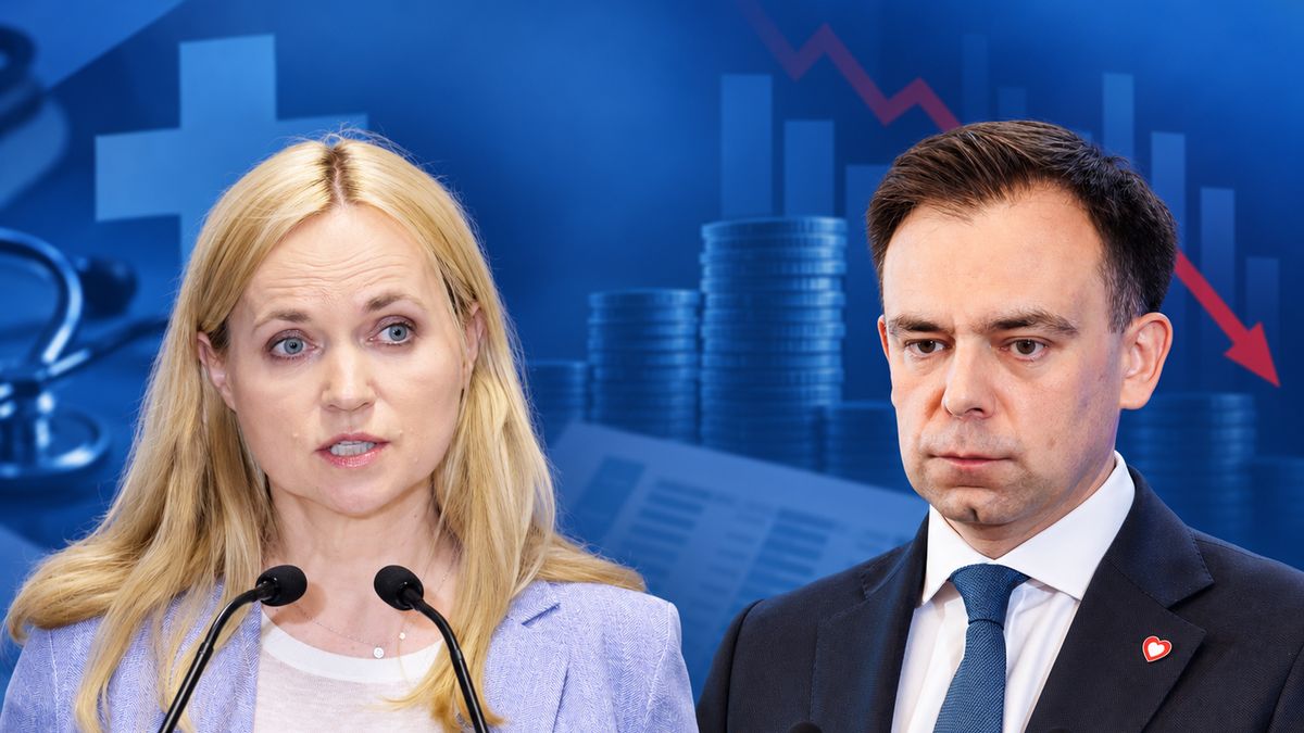 Ministre zdroiwaJolanta Sobierańska-Grenda i mnistre finansów An
