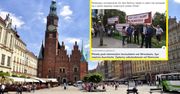 Wrocław. Pikieta pod niemieckim konsulatem. ''Żądamy odszkodowań od Niemców''